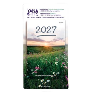 Puzzelweekblokkalender 2027 - Yana Gifts