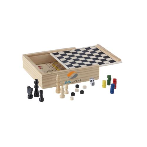 Houten spel 5-in-1 CL4353 - Yana Gifts