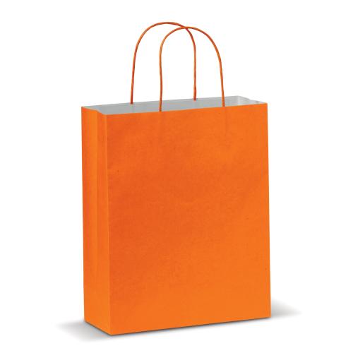 Draagtas papier gedraaide hengels papier - middel formaat - Yana Gifts