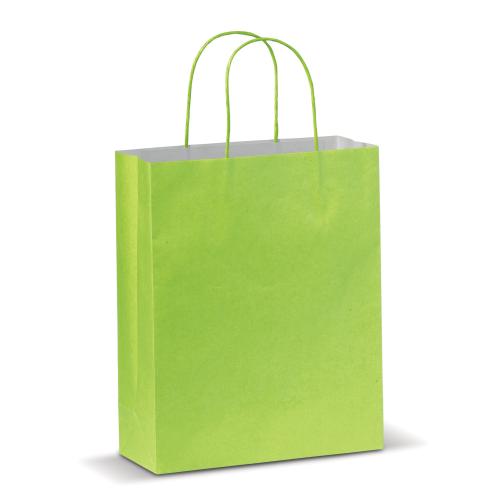 Draagtas papier gedraaide hengels papier - middel formaat - Yana Gifts