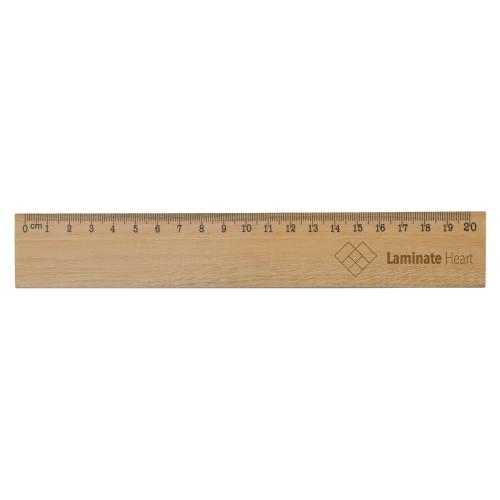 Houten liniaal 20cm - Yana Gifts