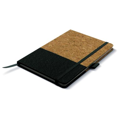 Notitieboekje A5-formaat kurk & vegan leer - Yana Gifts