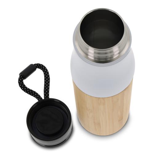Thermofles met touw bamboe 500ml - Yana Gifts