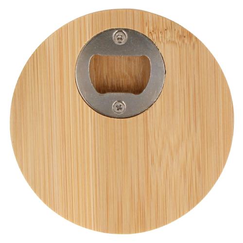 Flesopener en onderzetter bamboe - Yana Gifts