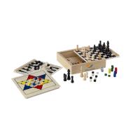 Houten spel 5-in-1 CL4353 - Yana Gifts