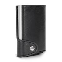 Bankkaarthouder met lederen hoesje - Yana Gifts