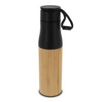 Thermofles met touw bamboe 500ml - Yana Gifts