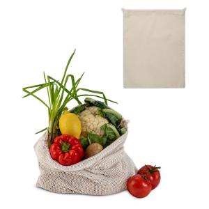 Herbruikbaar groente- en fruitzakje groot formaat LT95210 - Yana Gifts